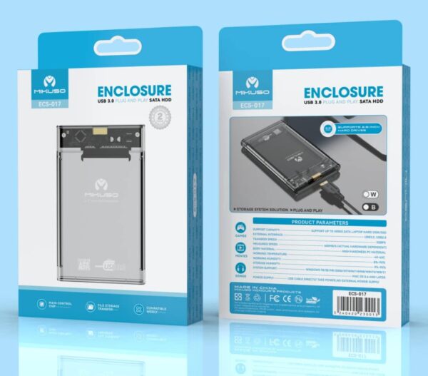 USB DATA ENCLOSURE (ECS-022)