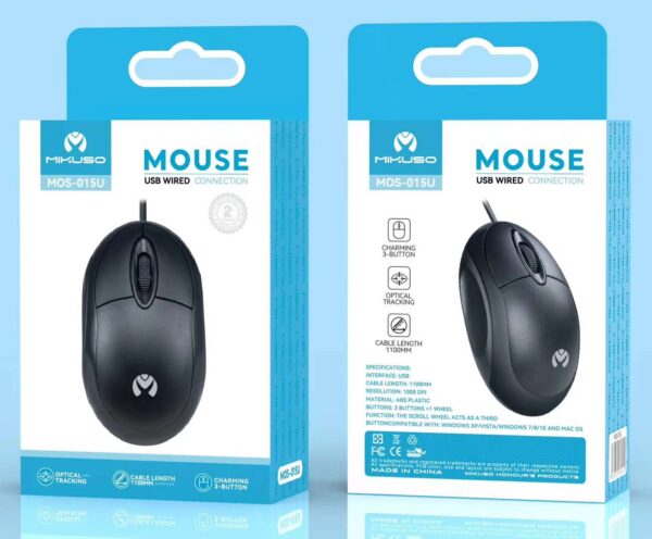 MIKUSO USB WIRED MOUSE (MOS-015U)